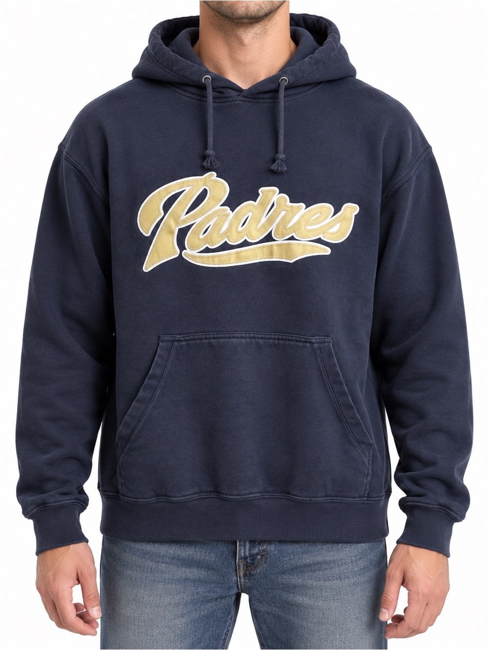 Gear for Sports Big Cotton San Diego Padres Hoodie Navy Men’s L